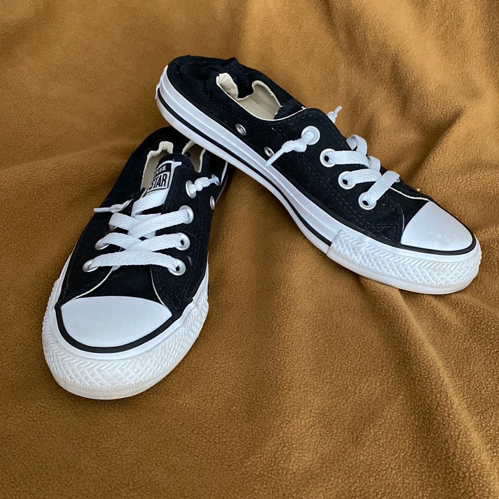 Black Converse - Like New